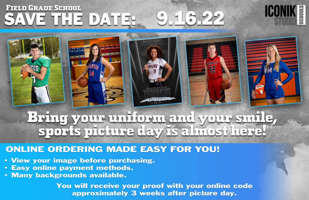 Sports Picture Day Flyer